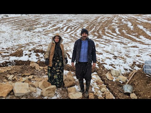 "A Working Day in the Snowy Mountains; The Nomadic Life of Ahmad and Farideh"