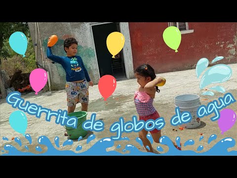 GUERRITA DE GLOBOS DE AGUA | LAS AVENTURAS DE JAVI