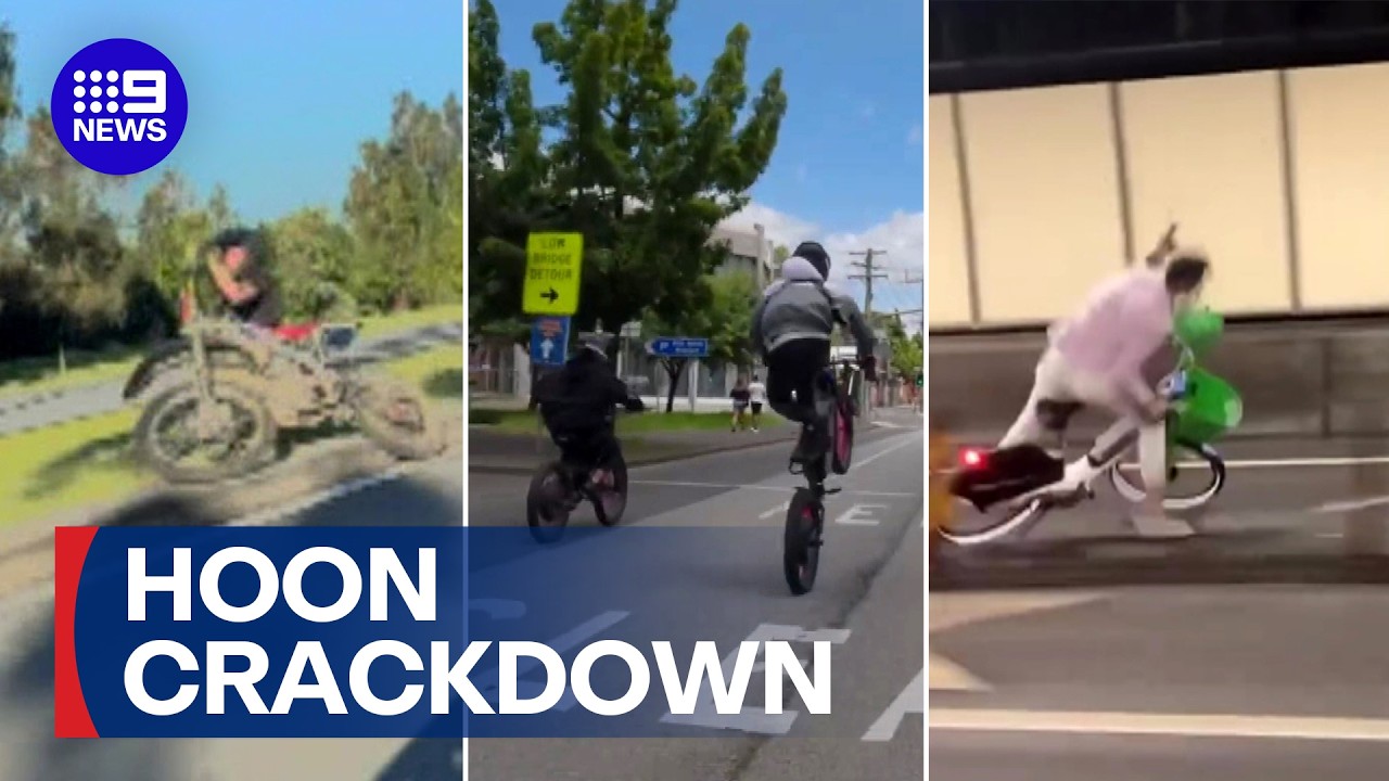 Sharp rise in serious injuries sparks government e-bike crackdown | 9 News Australia