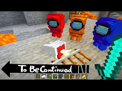 AMONG US TRAPS COFFIN MEME IN MINECRAFT CURSED TO BE CONTINUED FUNNY @faviso1248 @scoobycraft7054 @lscraft_