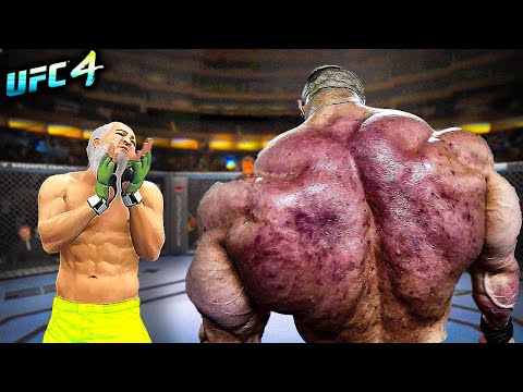 Old Bruce Lee vs. Bullet (EA sports UFC 4)