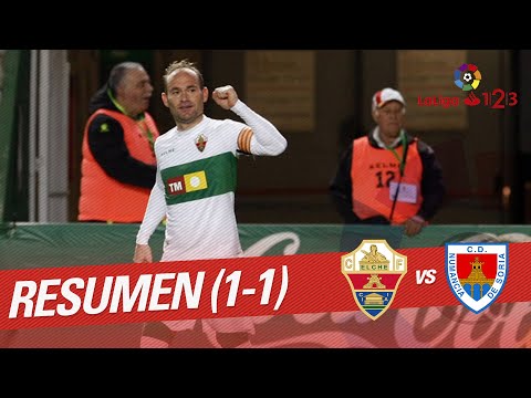 Highlights Elche CF vs CD Numancia (1-1)