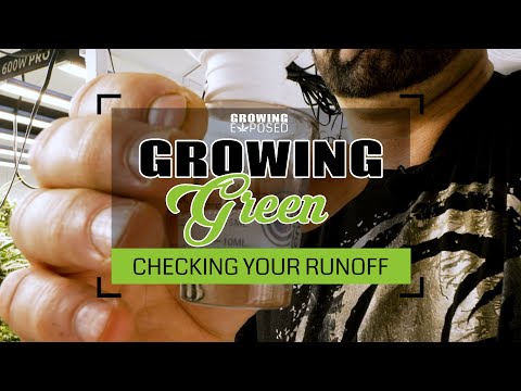 Checking Your Runoff | Growing Green