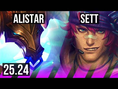 ALISTAR & Karthus vs SETT & Yasuo (SUP) | EUW Master | 25.24