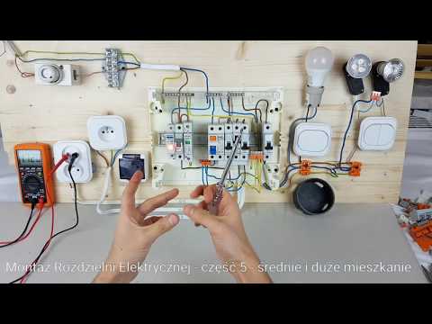 Rozdzielnica elektryczna #5 MONTAŻ średnie i duże mieszkanie z SPD i RCD - TUTORIAL PORADNIK