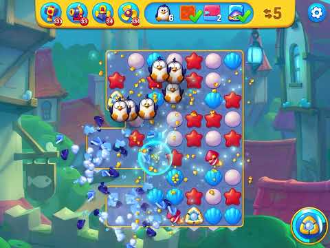 Fishdom level 7958 no boosters フィッシュダム ノーマル [Friend's]