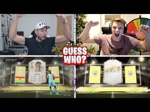 OMG WE PACKED A *TRADEABLE* ICON + A BASE ICON IN GUESS WHO FIFA vs CapGunTom!!! (FIFA 21)