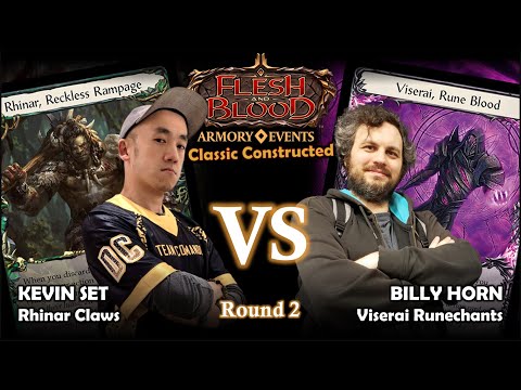 Flesh and Blood TCG | Armory CC Tournament | Round 2