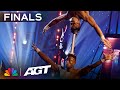 Ramadhani Brothers up the ante with a FIERCE head balancing act! | Finals | AGT 2023
