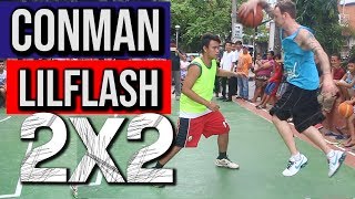 Conman &amp; Lil Flash - 2 on 2 Streetball