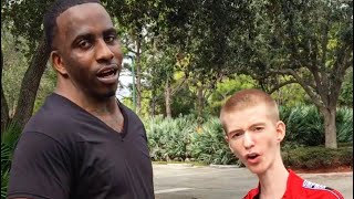 Daddy Long Neck Meets WIDE NECK😳