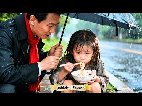 Le dio fideos a una niña pobre. Él lo perdió todo, ¡y ella vuelve con billones a pagarle!