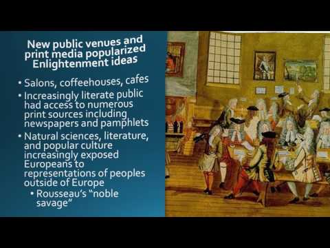 AP European History Exam Review Key Concept 2.3 The Enlightenment and 18th Century Culture