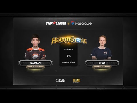 [EN] Naiman vs Xixo | SL i-League Hearthstone StarSeries Season 3 (26.05.2017)