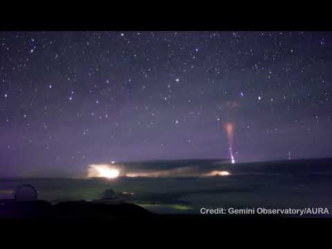 New  Gigantic Jet Lightning and Gravity Waves in Motion