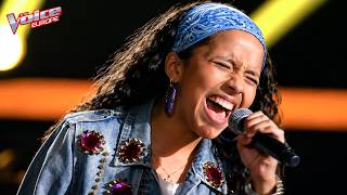 Little Gina Sang "Golden"... And Completely OWNED The Stage! | The Voice Europe