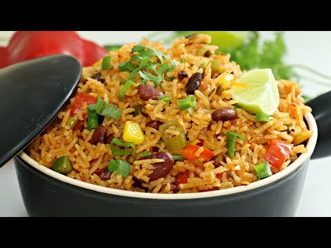 Mexican Rice Recipe | Easy One Pot Meal | How To Make Mexican Rice | Kanak's Kitchen