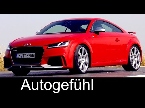 New Audi TTRS Coupé & Cabriolet Sound, Exterior, Interior Preview neu 2017