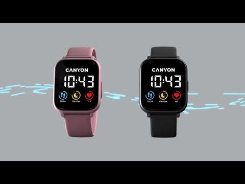 Миниатюра изображения товара Умные часы Canyon Salt SW-78 / CNS-SW78PP