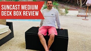 Suncast Medium Deck Box Review & Assembly Guide