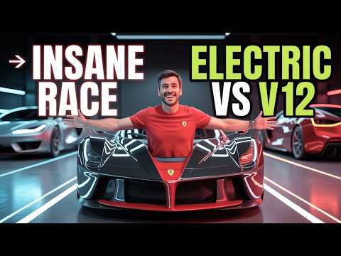 🔥 Ferrari LaFerrari vs Tesla Roadster 2025 – Insane Drag Race, Acceleration & Top Speed Showdown!