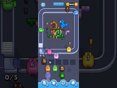 Pixel Flow Level 2876 Walkthrough