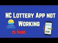 How To Fix NC Lottery App Not Working Keep Crashing Keep Stopping Stuck On Loading Screen