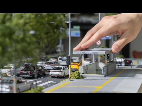 I Built an Ultra-Realistic Seoul Street in 1/64 Scale Diorama (Part 1)