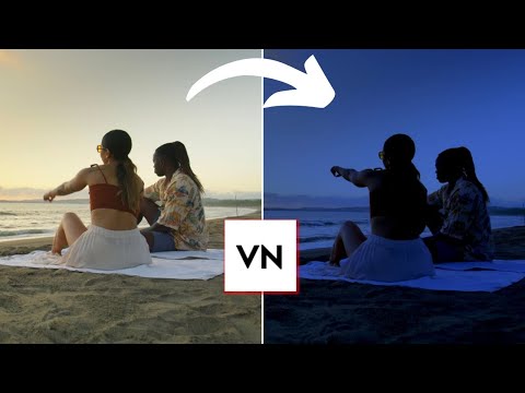 Create Day to Night Transition with VN Video Editor !