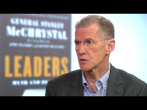 Gen. Stanley McChrystal on new book, "Leaders: Myth and Reality"