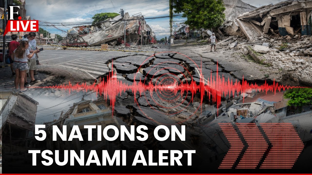 BREAKING LIVE | 7.8 Earthquake Hits Philippines | Tsunami Warning Issued for Japan & Pacific Region