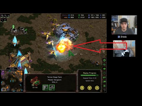 0 Range Tank - Artosis Starcraft Remastered