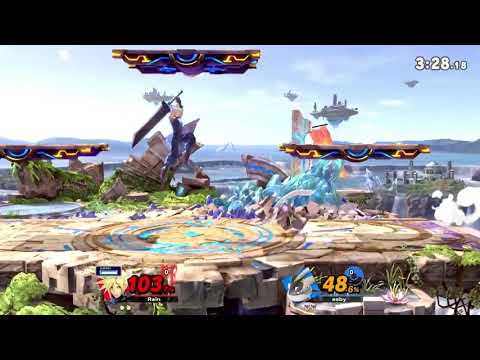 Tempo Revival 3 - SpamCop (Pyra/Mythra, Cloud, Wolf) Vs. Capsize (Greninja) - Winners Semis - SSBU