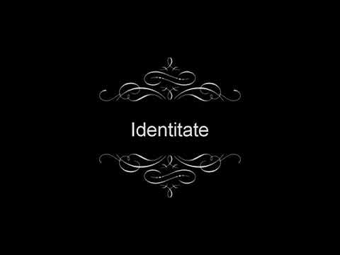 Identitate