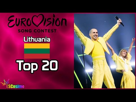 Lithuania at the Eurovision Song Contest (2000-2021): My Top 20