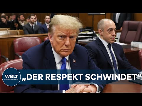DONALD TRUMP VOR GERICHT: Vertuschter Sexskandal - Schweigegeldprozess belastet Ex-Präsidenten