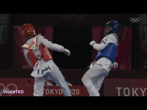 3 points. SALIM Omar HUN - SAWEKWIHAREE Ramnarong THA