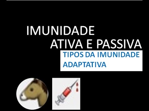 Imunidade ativa e passiva