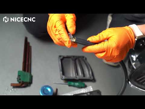 NICECNC | Transparent Vented Transmission Top Cover For Harley-Davidson M8 Engine