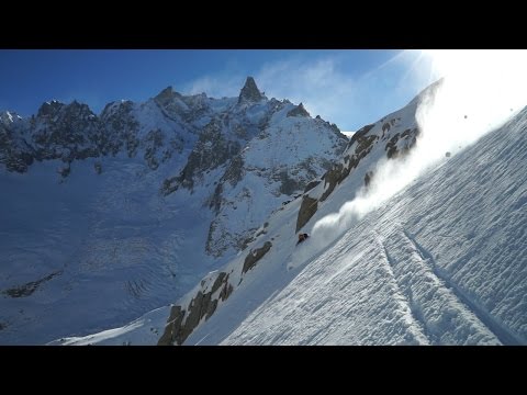 Vallée Blanche Petit Envers du Plan Chamonix Mont-Blanc ski hors pistes montagne
