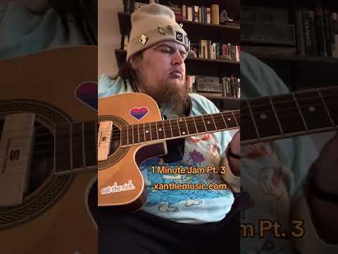 Part 3 of the 1 minute jams. Raw riff, no rules.#1MinuteJam #GuitarJam #IndieMusic #DIYMusic #Xanthe