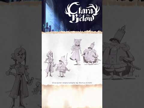 Some concept art of our dynamic duo, Clara and Chompers!