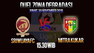 Live Streaming Sriwijaya FC vs Mitra Kukar, Jumat Pukul 15.30 WIB