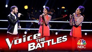 The Voice 2016 Battle - Gabriel Violett vs. Whitney &amp; Shannon- &#39;More Than Words&#39;