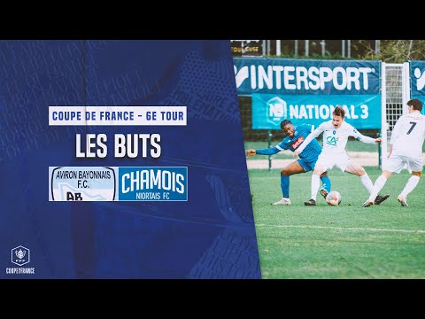 🏆 CDF - 6ème tour : Aviron Bayonnais FC/Chamois Niortais, les buts de la rencontre
