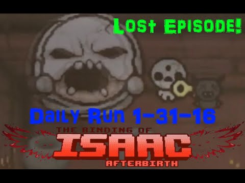 Video Salvage! | Binding of Issac Daily Run 1-31-16
