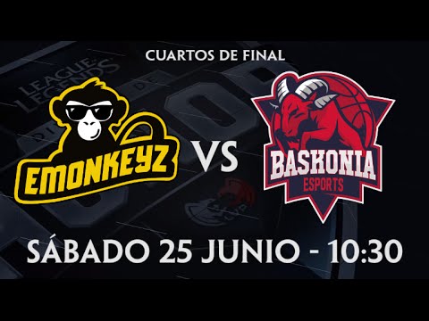 BASKONIA ESPORTS vs EMONKEYZ: ¿Habrá sorpresa?