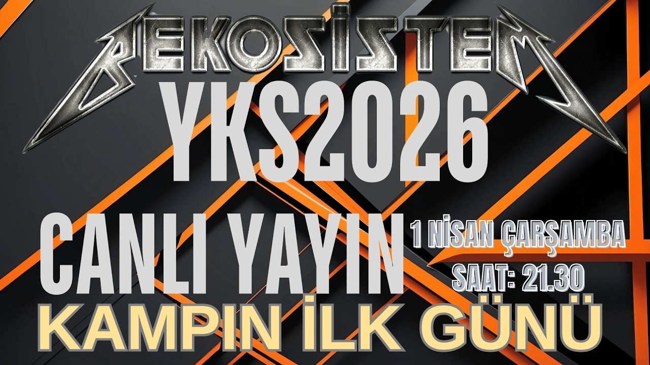 YKS 2026 NİSAN AYI ÇALIŞMALARI I KAMPIN İLK GÜNÜ