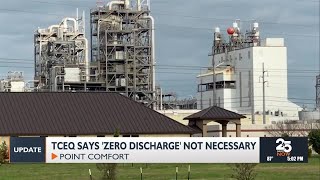 TCEQ responds to 'zero discharge' clause removal for Formosa plant