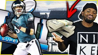 WIN $1,000,000 DURING THE SUPERBOWL! + SUPERBOWL 52 MVP NICK FOLES CANT BE STOPPED! - MUT 18